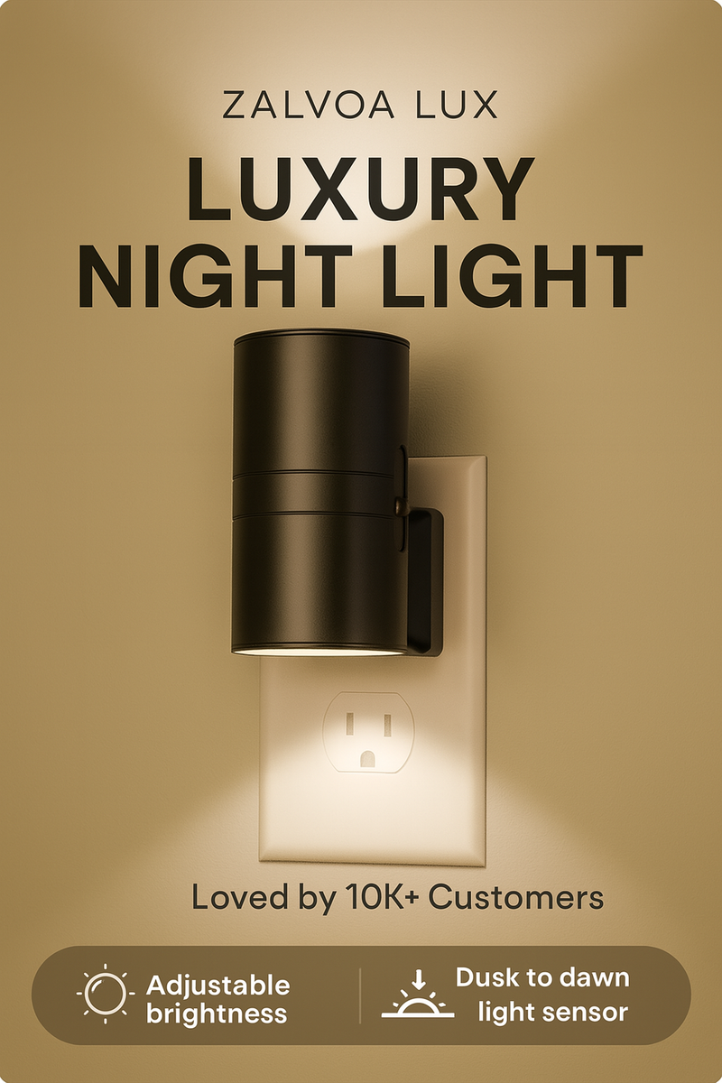 Zalvoa Lux – Dimmable Sensor Night Light